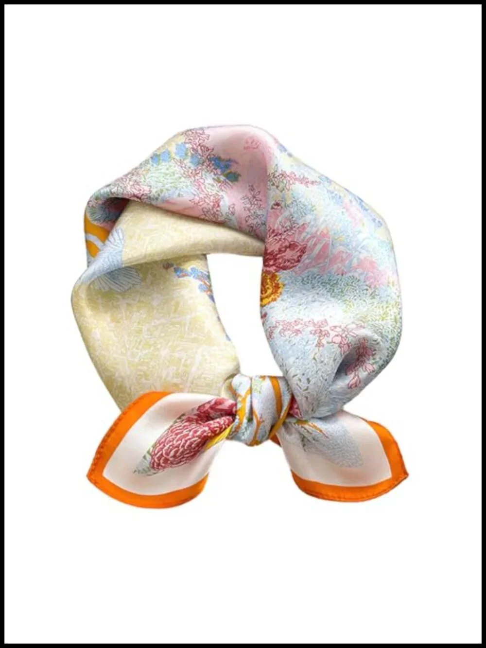 100% Pure Mulberry Silk Scarf 21